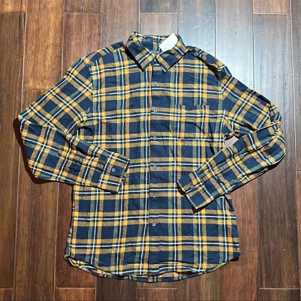 J.Crew Mens Flannel Shirt